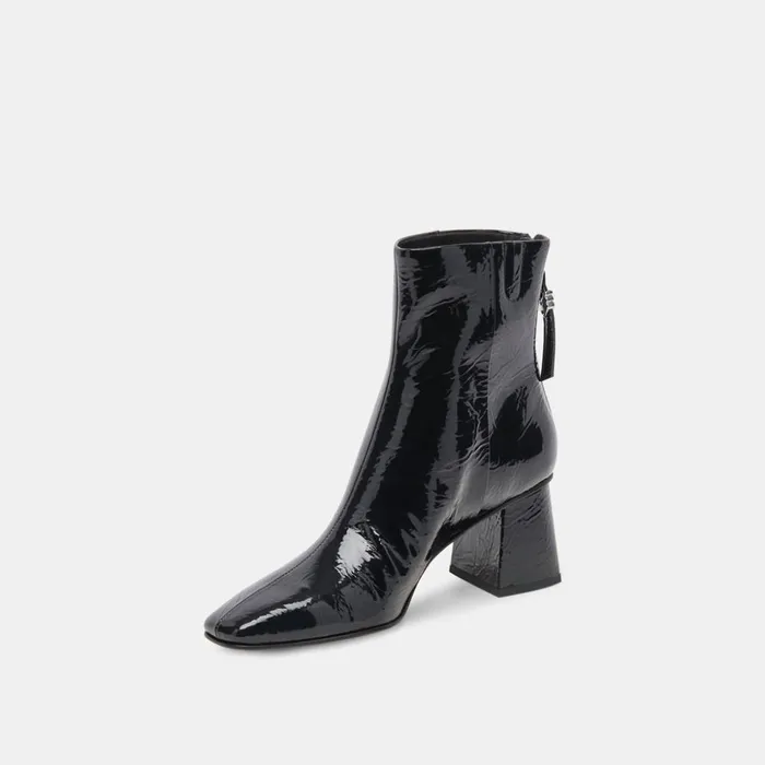 Fifi H2O Booties Midnight Crinkle Patent Women Dolce Vita Boots and Booties