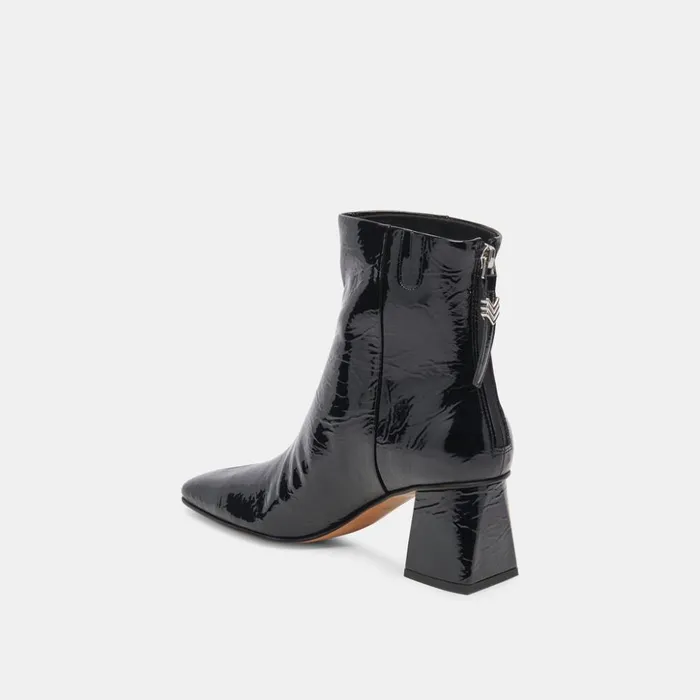Fifi H2O Booties Midnight Crinkle Patent Women Dolce Vita Boots and Booties