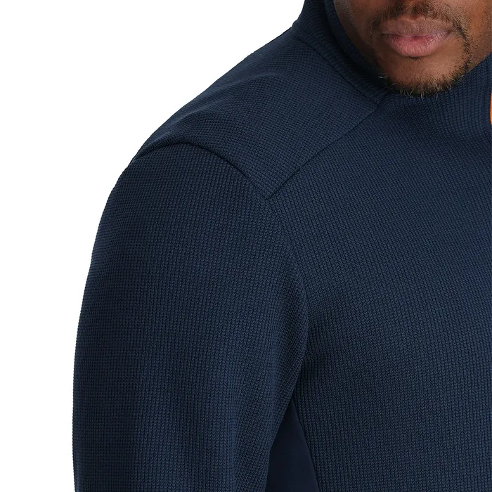 Fleece Mens Spyder Bandit Full Zip 8211 True Navy
