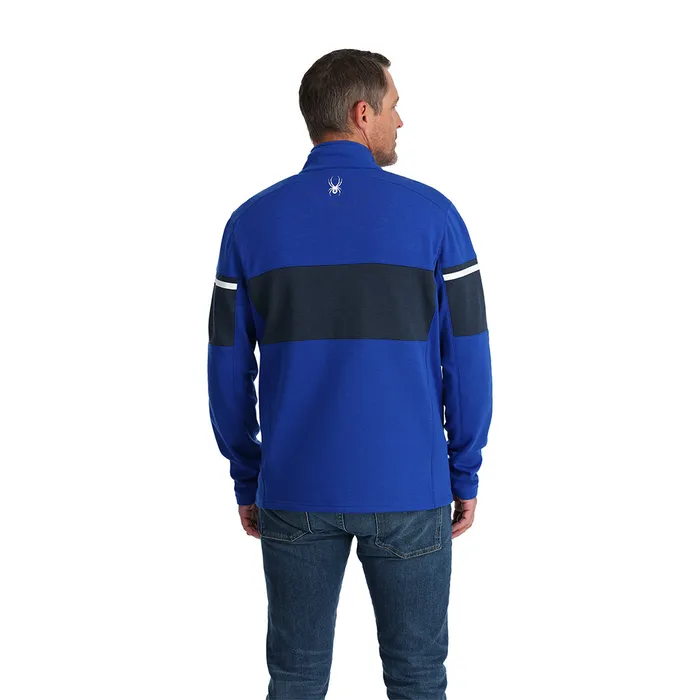 Fleece Mens Spyder Speed Fleece Full Zip 8211 Electric Blue