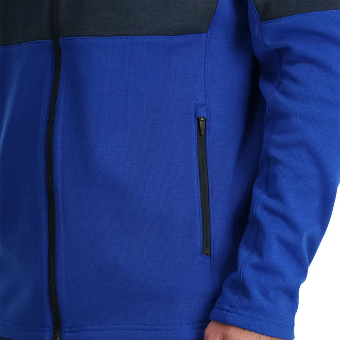 Fleece Mens Spyder Speed Fleece Full Zip 8211 Electric Blue