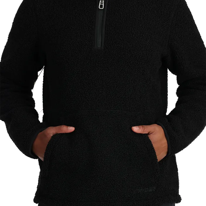 Fleece Womens Spyder Cloud Fleece 8211 Black