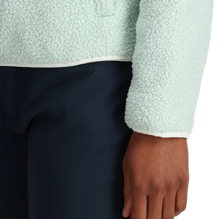 Fleece Womens Spyder Cloud Pullover 8211 Wintergreen