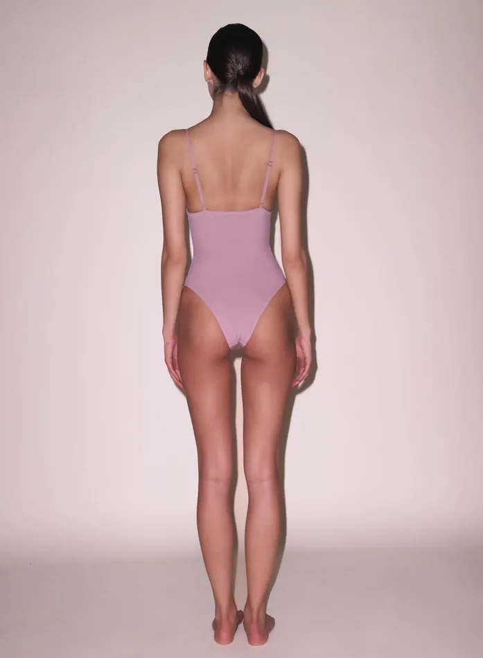 Fleur Du Mal Bodysuits Women Charlotte 3Way Bodysuit Tan Fleur Du Mal Bodysuits Women Charlotte 3Way Bodysuit Tan