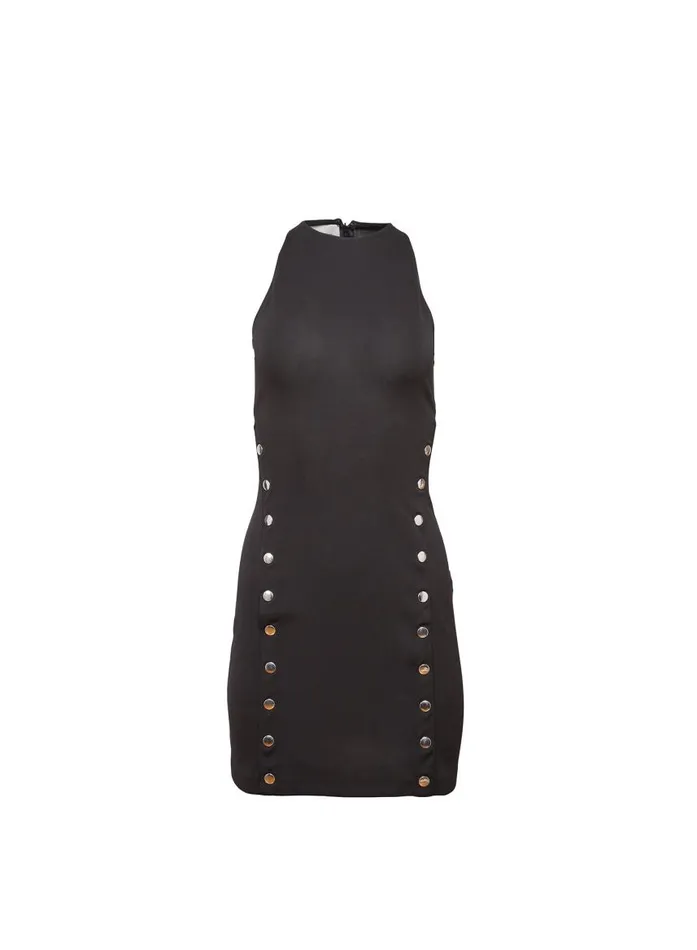Fleur Du Mal Dresses Women Undo Me Mini Dress Black Fleur Du Mal Dresses Women Undo Me Mini Dress Black