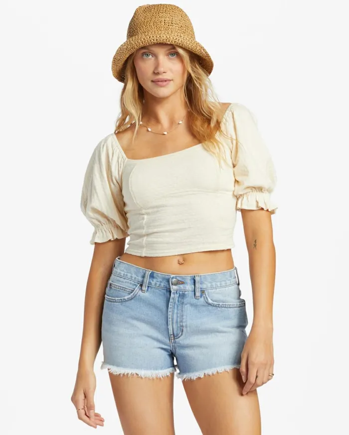 Flora Top Whitecap Women Billabong Tops