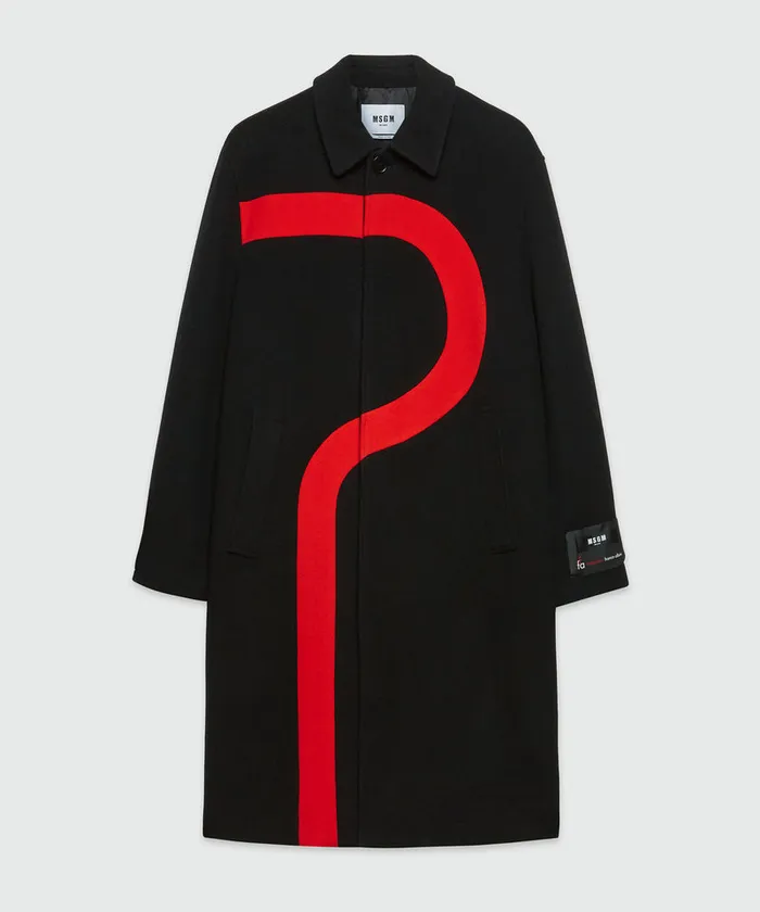 Fondazione Franco Albini Woolen Cloth Coat Men MSGM Jackets Coats And Blazers