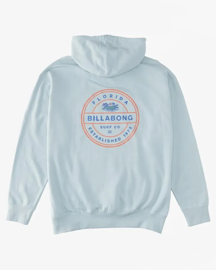 Gator Rotor Hoodie Seaglass Men Billabong Hoodies and Fleece