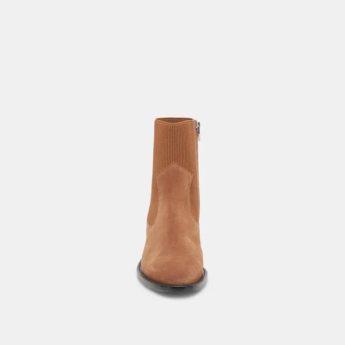 Gineva Boots Chestnut Suede Women Dolce Vita Boots and Booties