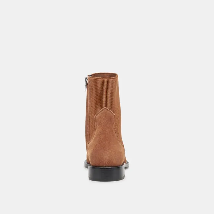 Gineva Boots Chestnut Suede Women Dolce Vita Boots and Booties