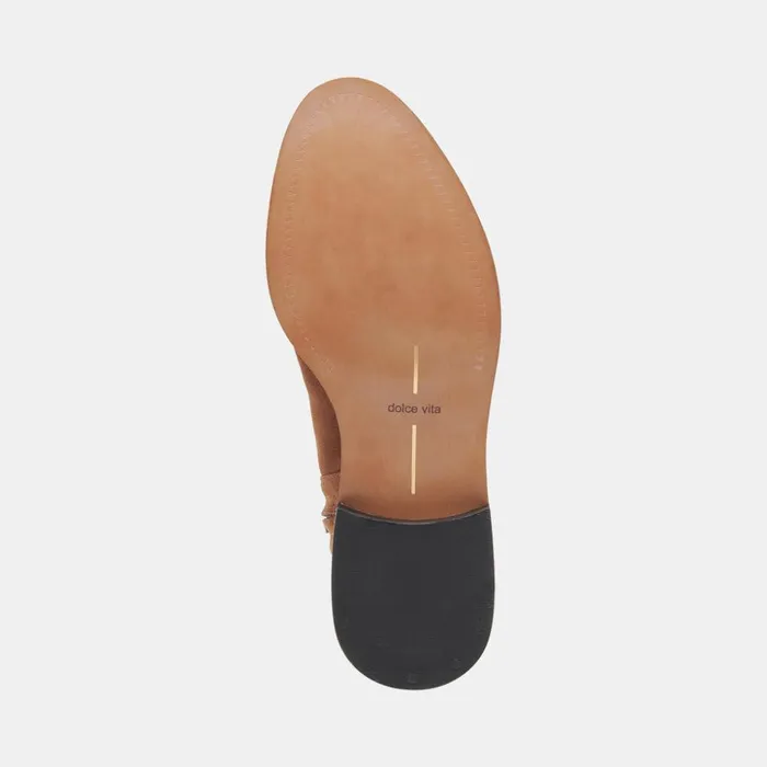 Gineva Boots Chestnut Suede Women Dolce Vita Boots and Booties