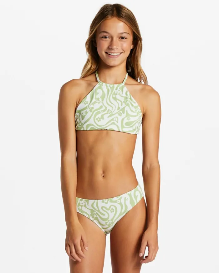 Girl039s Flowers In The Sea Two Piece Reversible Bikini Set Willow Kids Billabong Girls039 Swimwear Girl039s Flowers In The Sea Two Piece Reversible Bikini Set Willow Kids Billabong Girls039 Swimwear