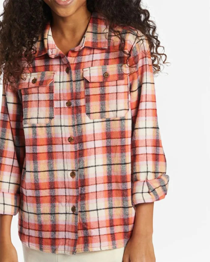 Girl039s So Stoked Jr Woven Shirt Hibiscus Kids Billabong Girls039 Tops and Tees
