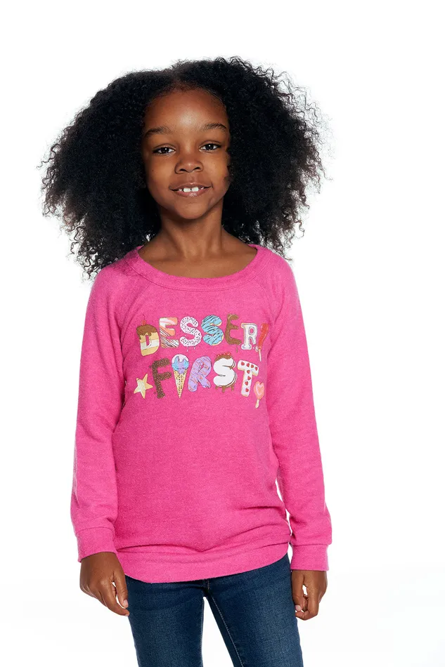 Girls Dessert First Tops Chaser Brand