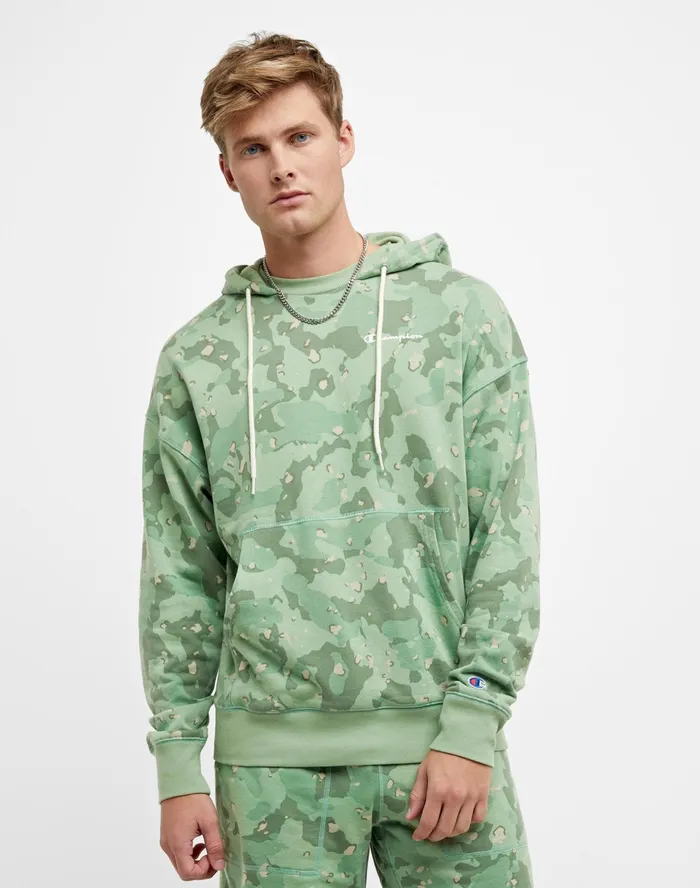 Global Explorer French Terry Hoodie Camo Print Script Logo Cc Camo 2 All About Olive Men Champion Hoodies and Sweatshirts Global Explorer French Terry Hoodie Camo Print Script Logo Cc Camo 2 All About Olive Men Champion Hoodies and Sweatshirts