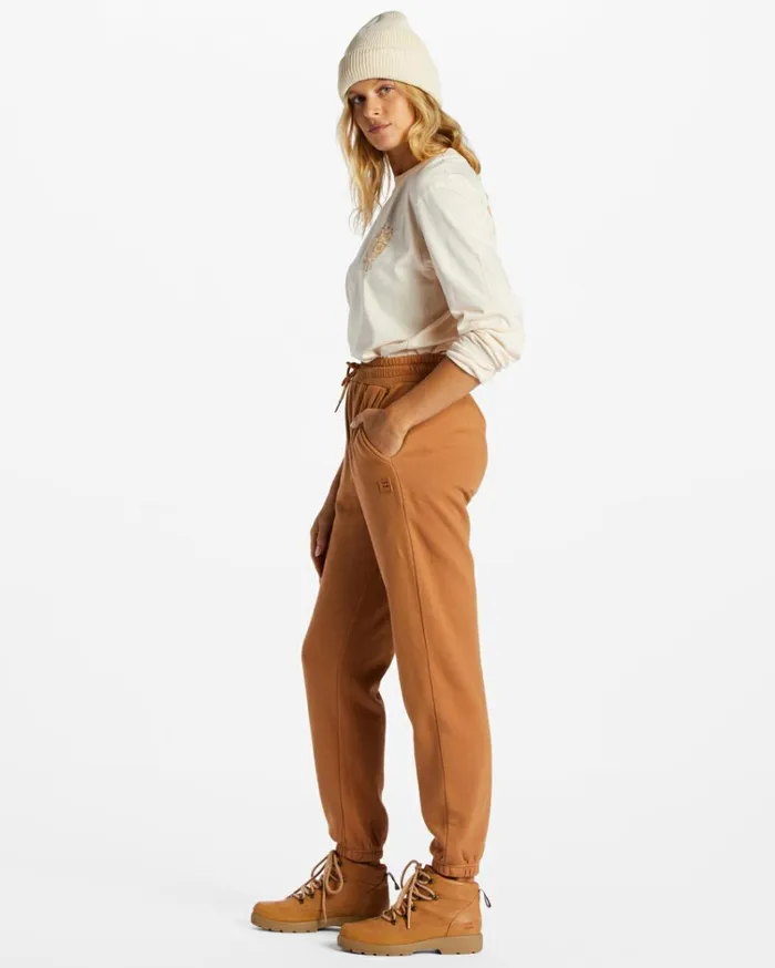 Halifax Joggers Caramel Women Billabong Pants