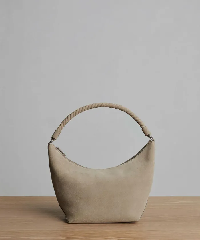 Handbags and Clutches Women Jenni Kayne Medium Crescent Bag Mushroom
