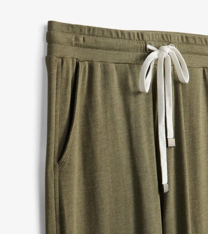 Hatley Adrien Jogger 8211 Loden Green Melange Women Bottoms
