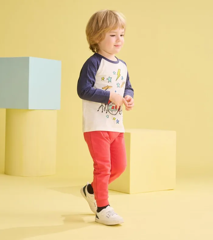 Hatley Baby and Toddler Boys Drum Kit Long Sleeve TShirt Baby and Toddler Tops
