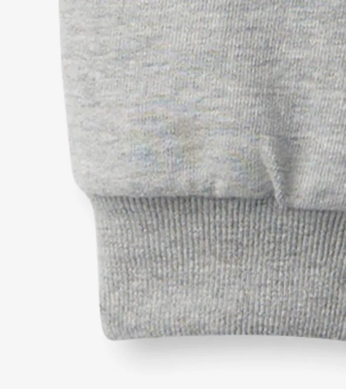 Hatley Baby and Toddler Boys Grey Melange Joggers Baby and Toddler Bottoms