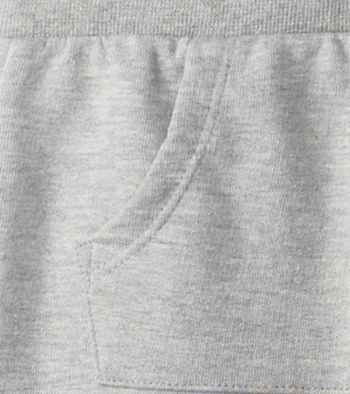 Hatley Baby and Toddler Boys Grey Melange Joggers Baby and Toddler Bottoms