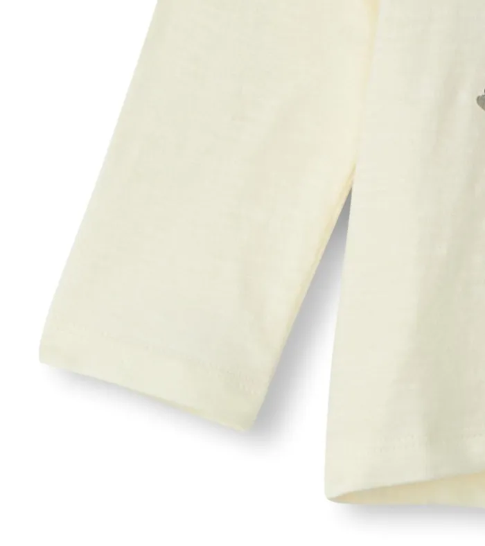 Hatley Baby and Toddler Skating Deer Long Sleeve TShirt Baby and Toddler Tops