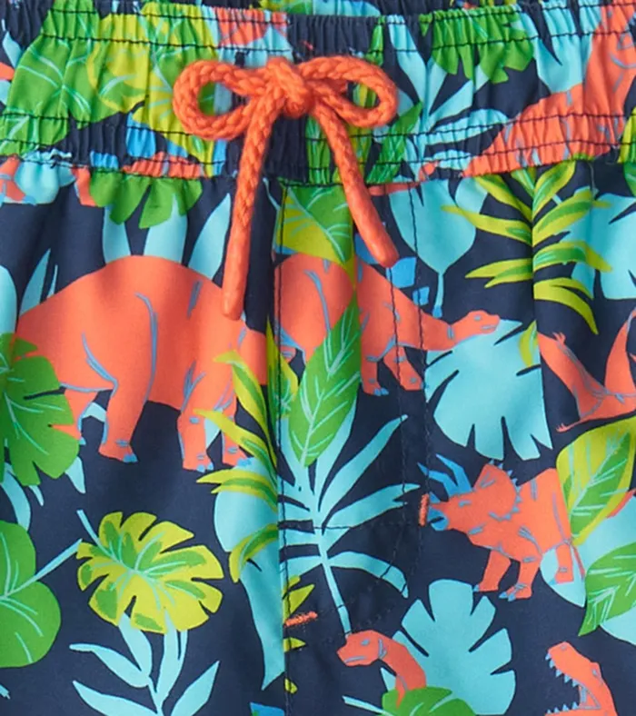 Hatley Boys Dino Jungle Swim Trunks Boys Swimwear
