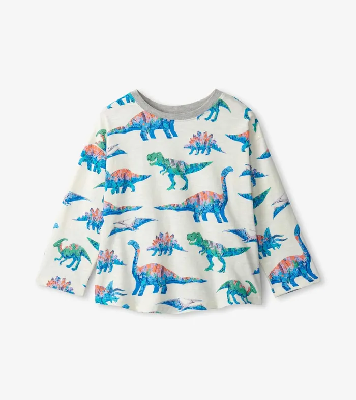Hatley Dinosaurs Long Sleeve TShirt Baby and Toddler Tops