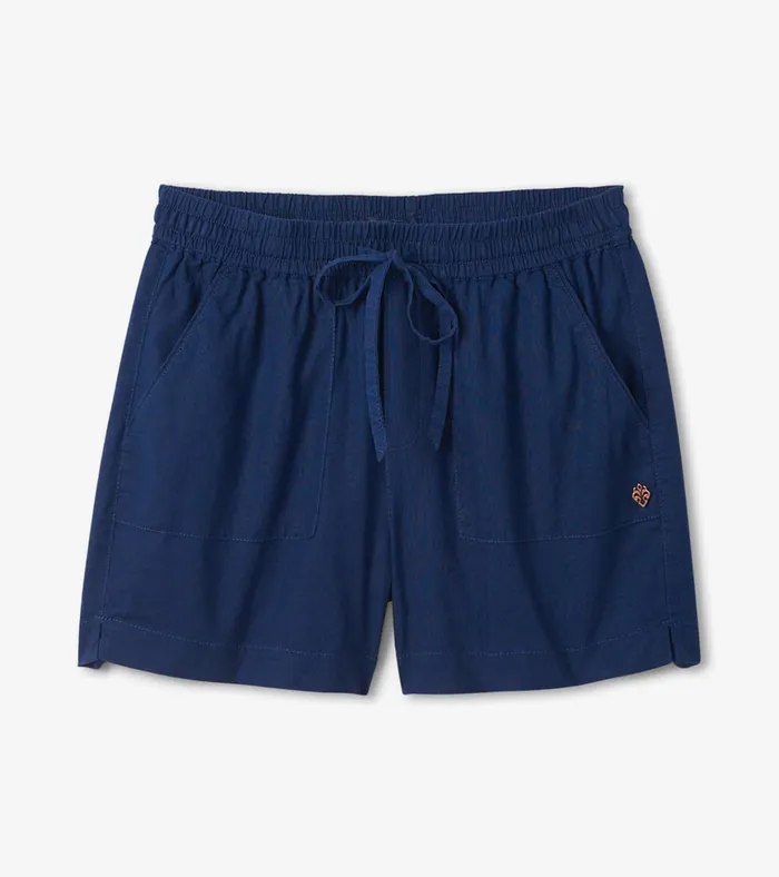 Hatley Everywhere Shorts 8211 Patriot Blue Women Bottoms