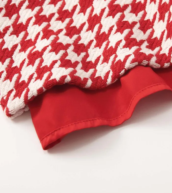 Hatley Girls Big Bow Houndstooth Dress Girls Dresses