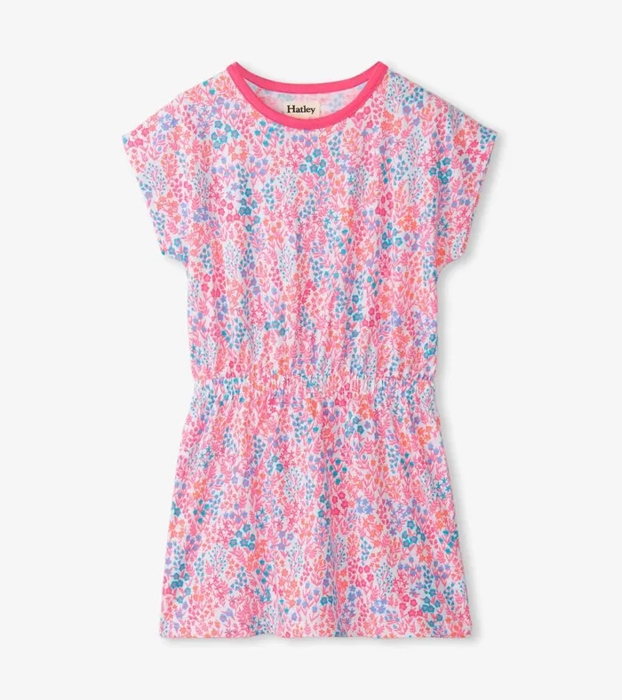 Hatley Girls Ditsy Floral Relaxed Dress Girls Dresses