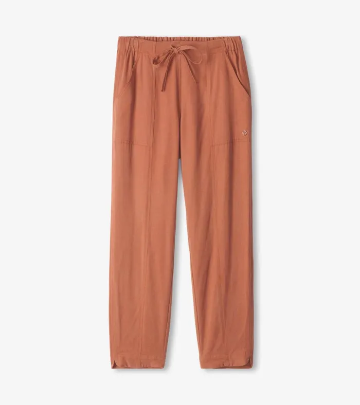 Hatley Jaime Ankle Pants 8211 Brown Women Bottoms