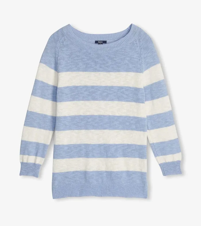 Hatley Mariner Sweater 8211 Provence Stripes Women Sweaters