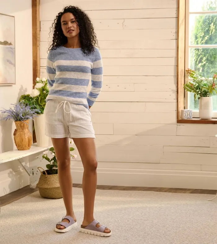Hatley Mariner Sweater 8211 Provence Stripes Women Sweaters