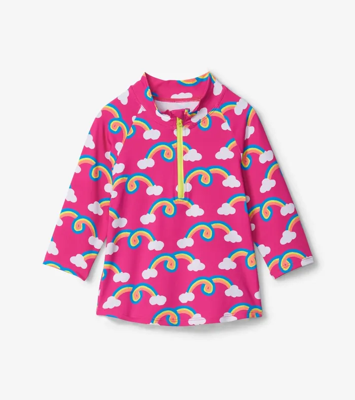 Hatley Rainbow Arch Rashguard Set Girls Swimwear