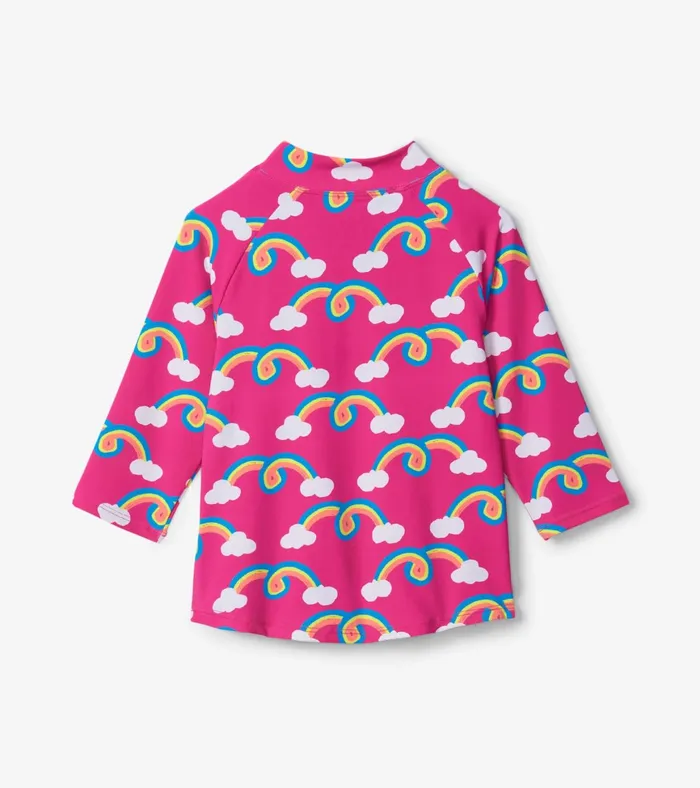 Hatley Rainbow Arch Rashguard Set Girls Swimwear