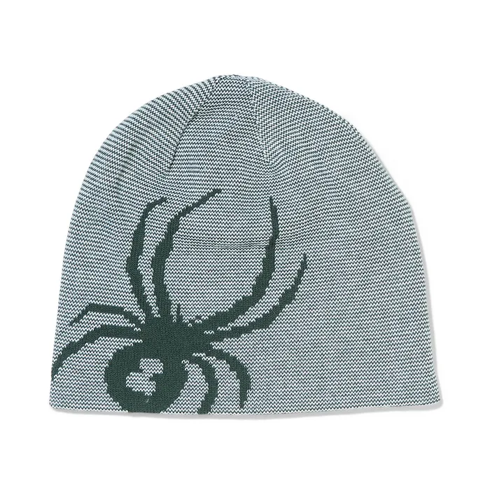Hats Mens Spyder Reversible Innsbruck Beanie 8211 Cypress Green