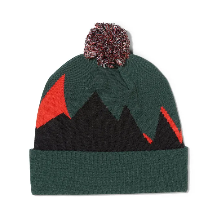 Hats Mens Spyder Zone Pom 8211 Cypress Green