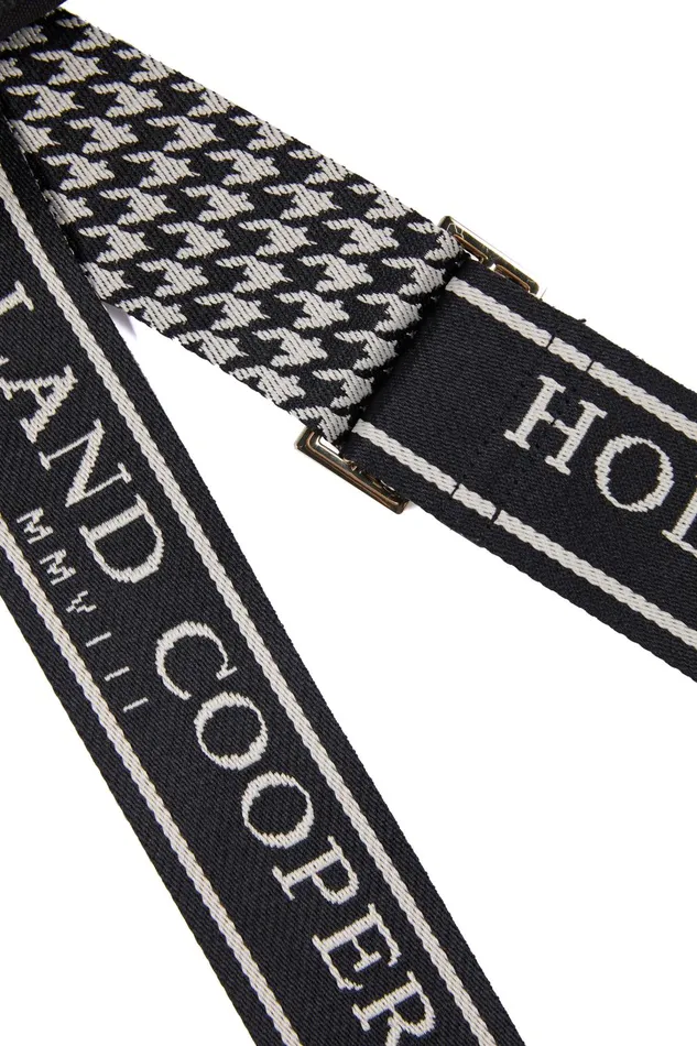 Holland Cooper Bags Women Abbot Bag Strap Ecru Houndstooth Holland Cooper Bags Women Abbot Bag Strap Ecru Houndstooth