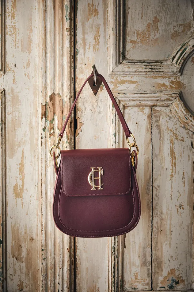 Holland Cooper Bags Women Chelsea Saddle Bag Merlot