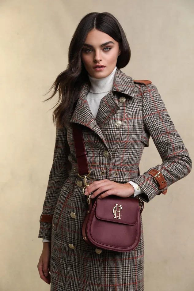 Holland Cooper Bags Women Chelsea Saddle Bag Merlot Holland Cooper Bags Women Chelsea Saddle Bag Merlot