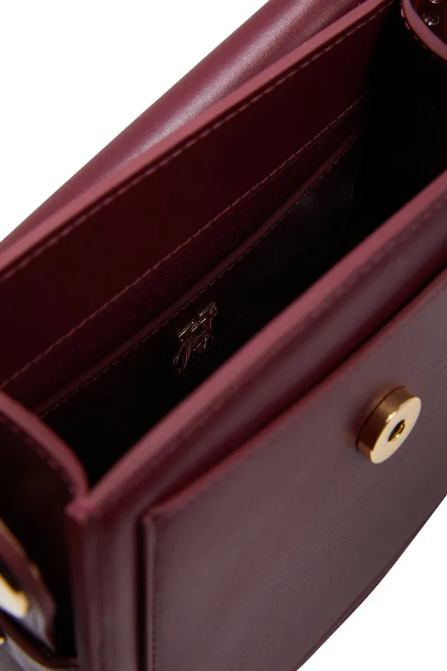 Holland Cooper Bags Women Chelsea Saddle Bag Merlot Holland Cooper Bags Women Chelsea Saddle Bag Merlot