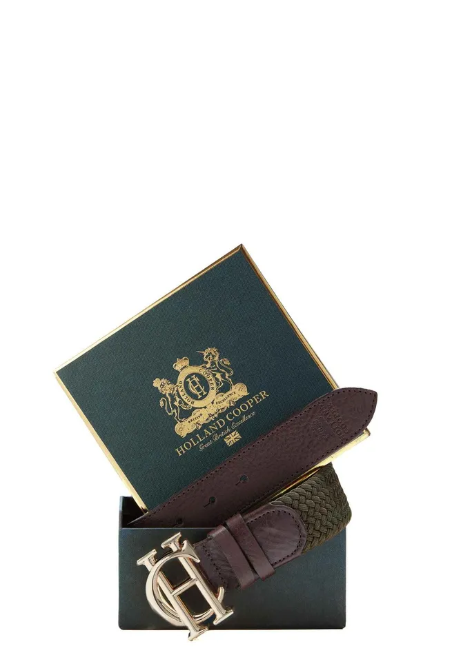 Holland Cooper Belts Women HC Heritage Belt Forest Green