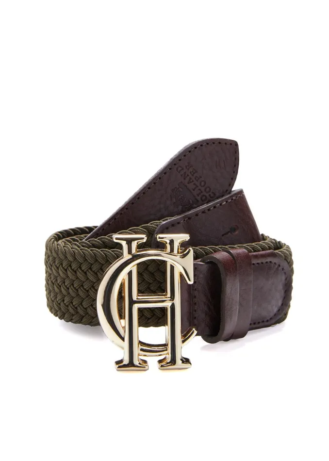 Holland Cooper Belts Women HC Heritage Belt Forest Green Holland Cooper Belts Women HC Heritage Belt Forest Green