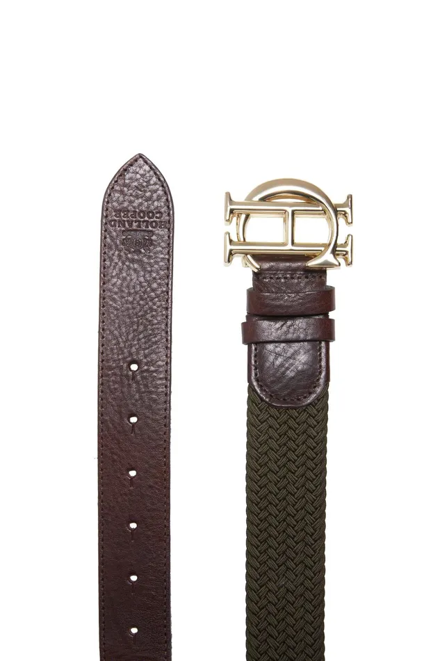 Holland Cooper Belts Women HC Heritage Belt Forest Green Holland Cooper Belts Women HC Heritage Belt Forest Green