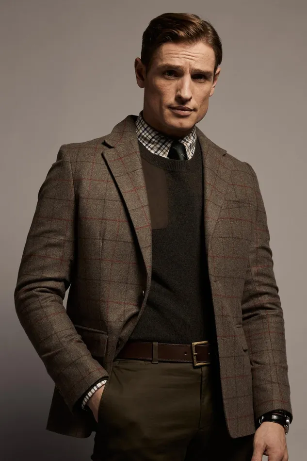 Holland Cooper Blazers Men The Single Breasted Blazer Hampton Check
