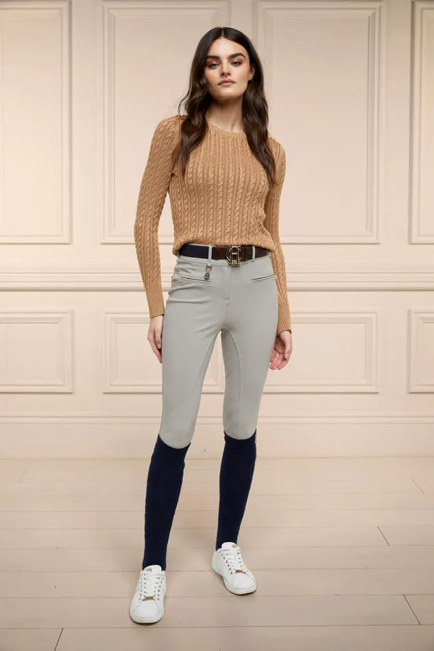 Holland Cooper Breeches Women Windsor Breeches Soft Grey