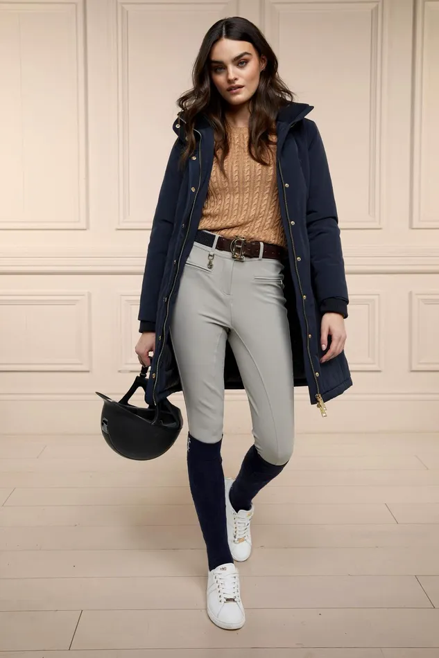 Holland Cooper Breeches Women Windsor Breeches Soft Grey Holland Cooper Breeches Women Windsor Breeches Soft Grey