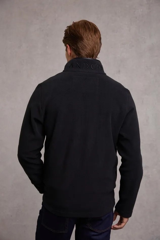 Holland Cooper Fleeces Men Country Fleece Jacket Black