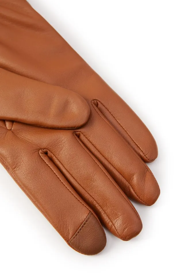 Holland Cooper Gloves Women Contrast Leather Gloves Tan Ink Navy Holland Cooper Gloves Women Contrast Leather Gloves Tan Ink Navy